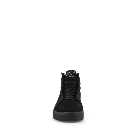 Baskets moto cuir Alpinestars Ride-63 - Noir Rouge vif
