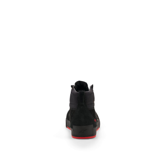Baskets moto cuir Alpinestars Ride-63 - Noir Rouge vif