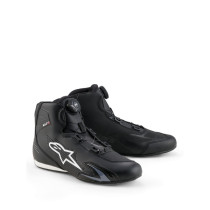 Baskets moto sport Alpinestars Celer - Noir Blanc