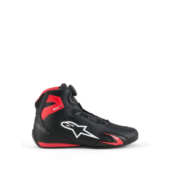 Baskets moto sport Alpinestars Celer - Noir Rouge vif