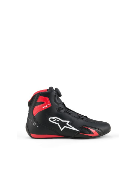 Baskets moto sport Alpinestars Celer - Noir Rouge vif