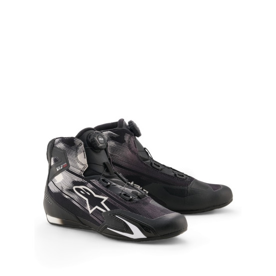 Baskets moto sport Alpinestars Celer Vented - Noir Blanc