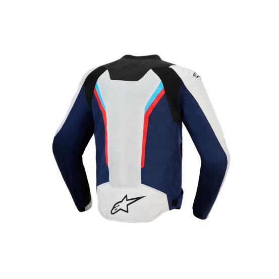 Blouson Alpinestars AST V3 Air - Argent Bleu Rouge