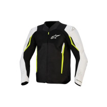 Blouson Alpinestars AST V3 Air - Noir Argent Jaune Fluo