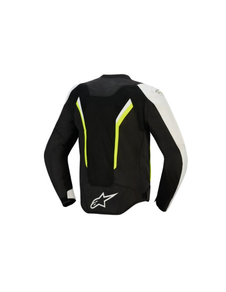 Blouson Alpinestars AST V3 Air - Noir Argent Jaune Fluo