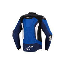 Blouson Alpinestars T-GP Air - Bleu Marine Blanc 2