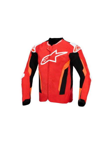 Blouson Alpinestars T-GP Air - Rouge Fluo Noir