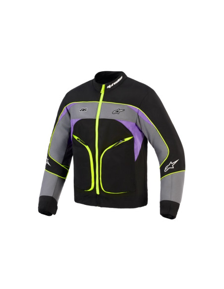 Blouson Alpinestars Unite - Noir Asphalte Violet