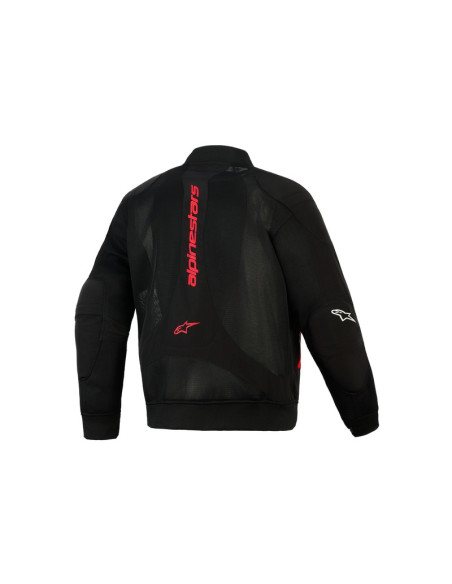 Blouson bomber Alpinestars Flight Air - Noir Rouge vif