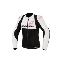 Blouson femme Alpinestars Stella SMX Air - Gris Noir Corail Fluo