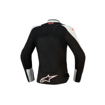 Blouson femme Alpinestars Stella SMX Air - Gris Noir Corail Fluo 2
