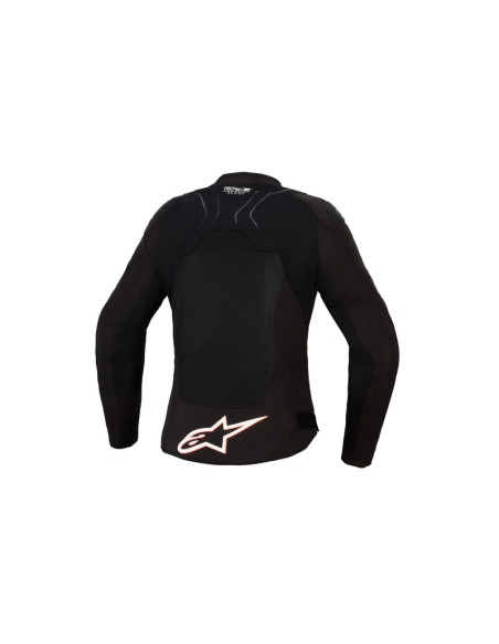 Blouson femme Alpinestars Stella SMX Air - Noir Blanc Rouge Fluo