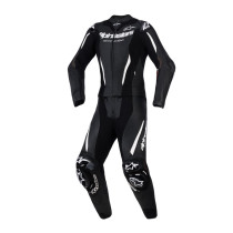 Combinaison moto 2 pièces cuir femme Alpinestars Stella GP-R7 - Noir