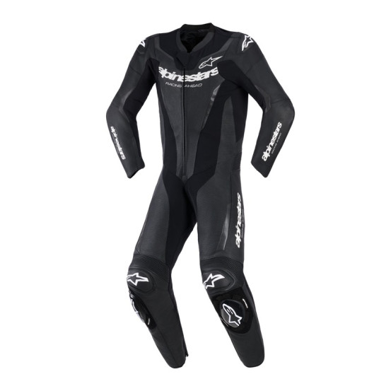 Combinaison moto intégrale cuir Alpinestars GP Force V2 - Noir