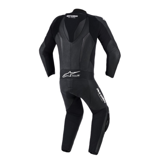 Combinaison moto intégrale cuir Alpinestars GP Force V2 - Noir