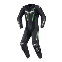 Combinaison moto intégrale cuir Alpinestars GP Force V2 - Noir Vert