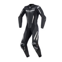 Combinaison moto intégrale cuir femme Alpinestars Stella GP-R7 - Noir