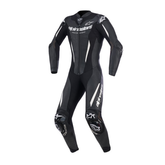 Combinaison moto intégrale cuir femme Alpinestars Stella GP-R7 - Noir