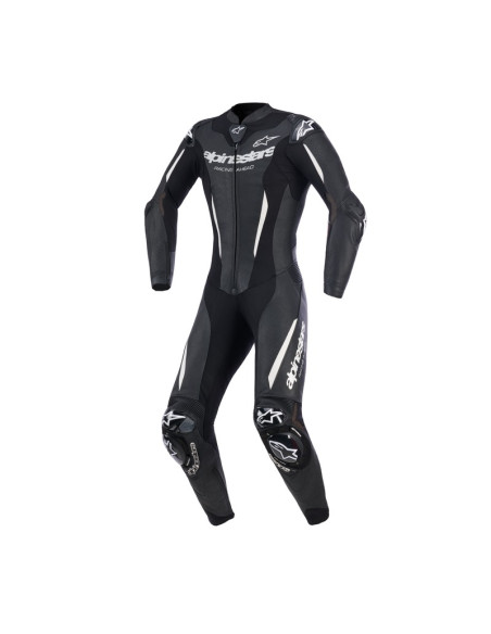 Combinaison moto intégrale cuir femme Alpinestars Stella GP-R7 - Noir