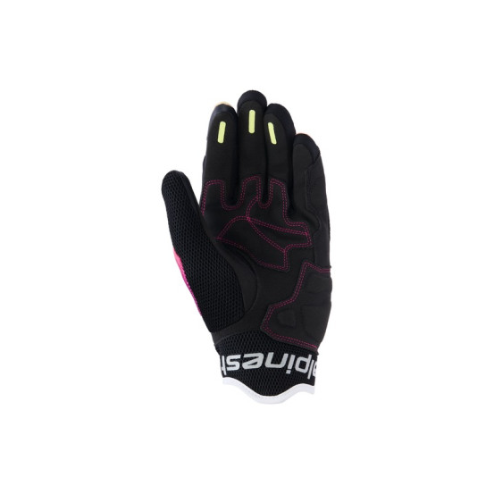 Gants moto femme Alpinestars Stella Mogress Airflow - Corail Noir