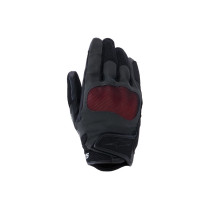 Gants moto femme Alpinestars Stella Mogress Airflow - Gris Anthracite Noir