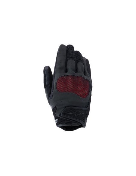 Gants moto femme Alpinestars Stella Mogress Airflow - Gris Anthracite Noir