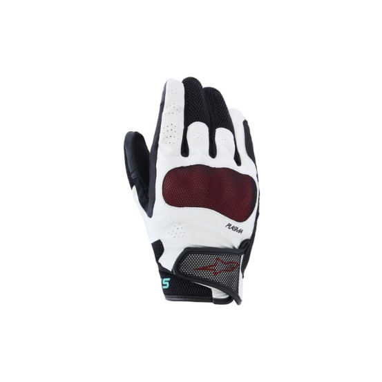 Gants moto femme Alpinestars Stella Mogress Airflow - Noir Blanc Tropical