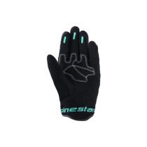 Gants moto femme Alpinestars Stella Mogress Airflow - Noir Blanc Tropical 2