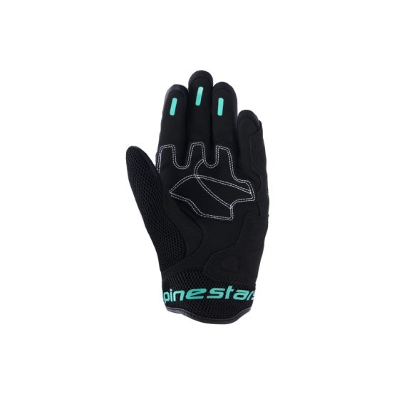 Gants moto femme Alpinestars Stella Mogress Airflow - Noir Blanc Tropical