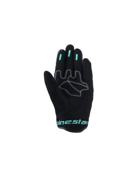 Gants moto femme Alpinestars Stella Mogress Airflow - Noir Blanc Tropical
