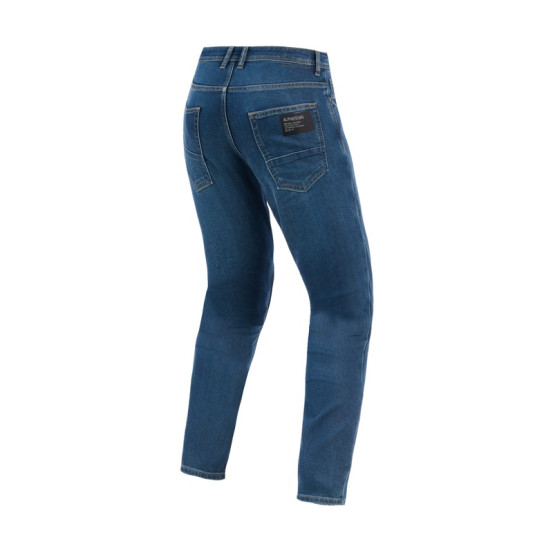 Jean moto Alpinestars Flex-AST 5 Denim - Bleu