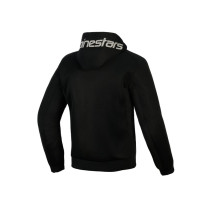 Sweat moto Alpinestars Chrome Superairflow - Noir Gris foncé Blanc 2