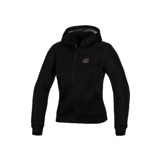 Sweat moto femme Alpinestars Stella Chrome Superairflow - Noir Cuivre