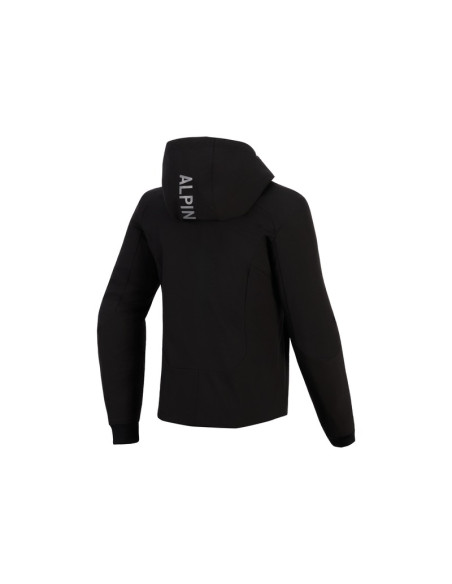 Sweat moto femme Alpinestars Stella Radium Tech - Noir