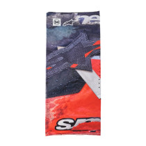 Tour de cou Alpinestars x Buff Ignite - Noir Rose Fluo Jaune Fluo
