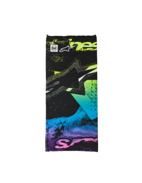 Tour de cou Alpinestars x Buff Ignite - Noir Rouge vif