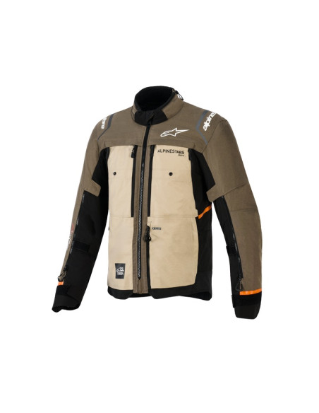 Veste Alpinestars Cusco Drystar - Noir Beige Marron