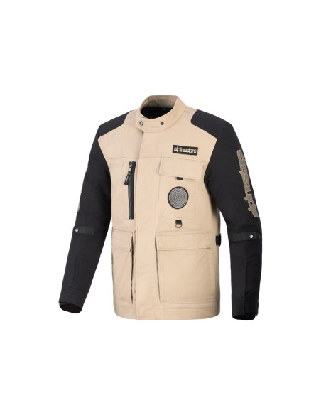 Veste Alpinestars Dice - Beige Noir