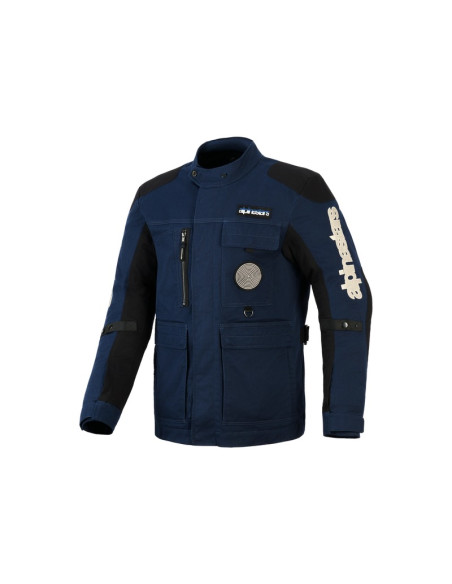 Veste Alpinestars Dice - Bleu foncé Noir