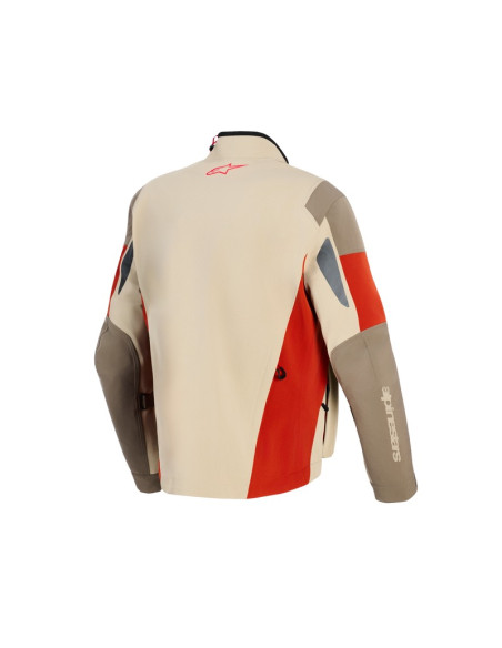 Veste Alpinestars Maxdura Drystar XF Laminated Armored Shell - Beige Marron Rouille