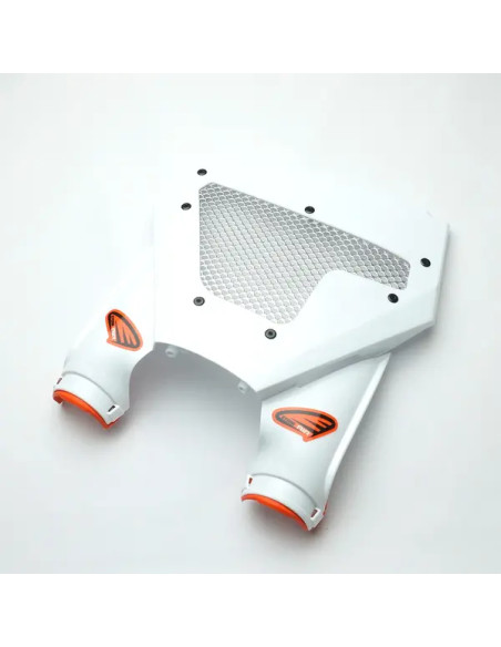 Plaque avant Blanc Cycra Stadium Vented KTM SX SX-F