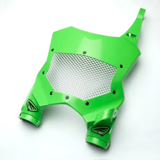 Plaque avant Vert Cycra Stadium Vented Kawasaki KX-F