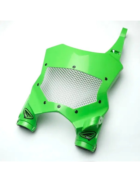 Plaque avant Vert Cycra Stadium Vented Kawasaki KX-F