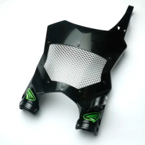 Plaque avant Noir Cycra Stadium Vented Kawasaki KX-F