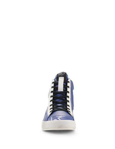 Baskets moto Alpinestars Stated Flair - Bleu Blanc Noir
