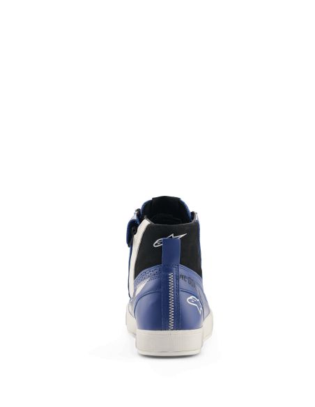 Baskets moto Alpinestars Stated Flair - Bleu Blanc Noir