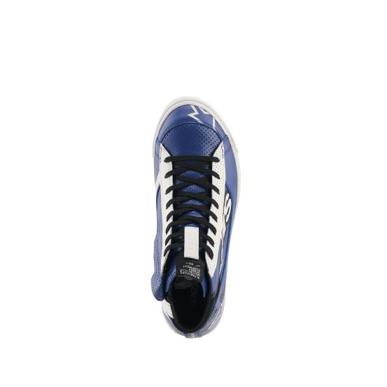 Baskets moto Alpinestars Stated Flair - Bleu Blanc Noir