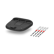 Platine / support Top Case SHAD SH48 / SH51 / SH58X / SH59X / TR48 / TR55 Noir - avec visserie (grande)