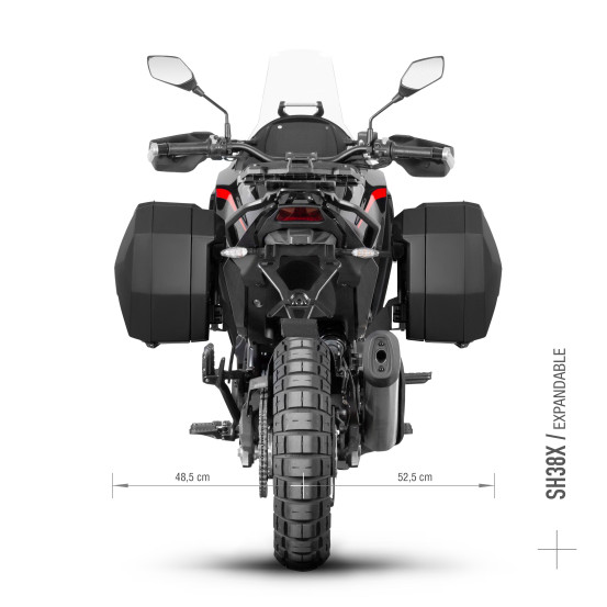 Supports valises latérales SHAD 3P System Moto Morini X-Cape 700 2025-2026