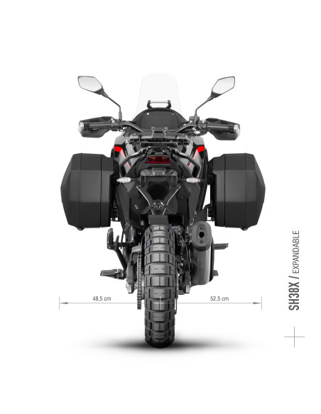 Supports valises latérales SHAD 3P System Moto Morini X-Cape 700 2025-2026